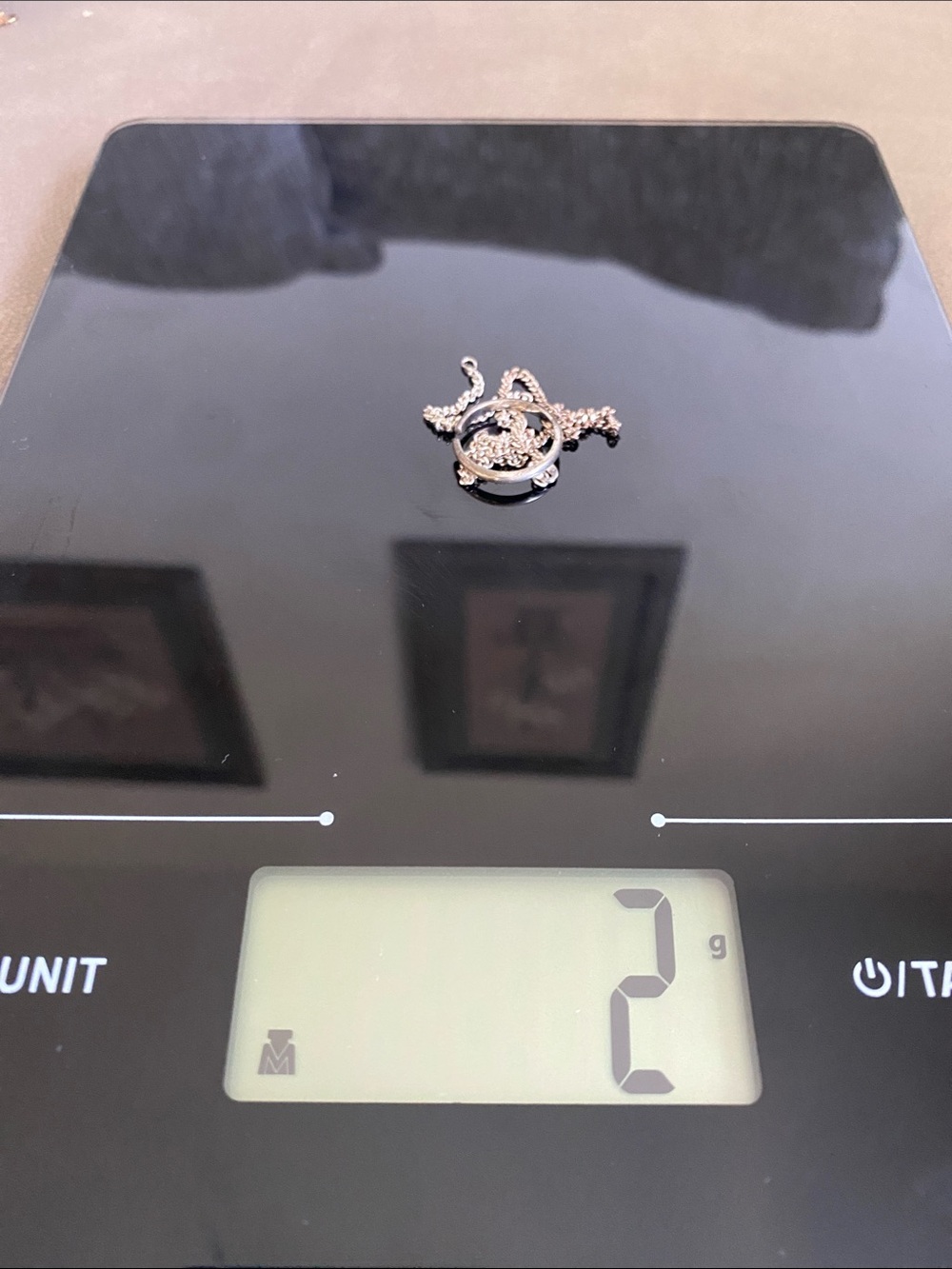 2 grams worth of sterling silver